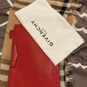 Givenchy Red Clutch